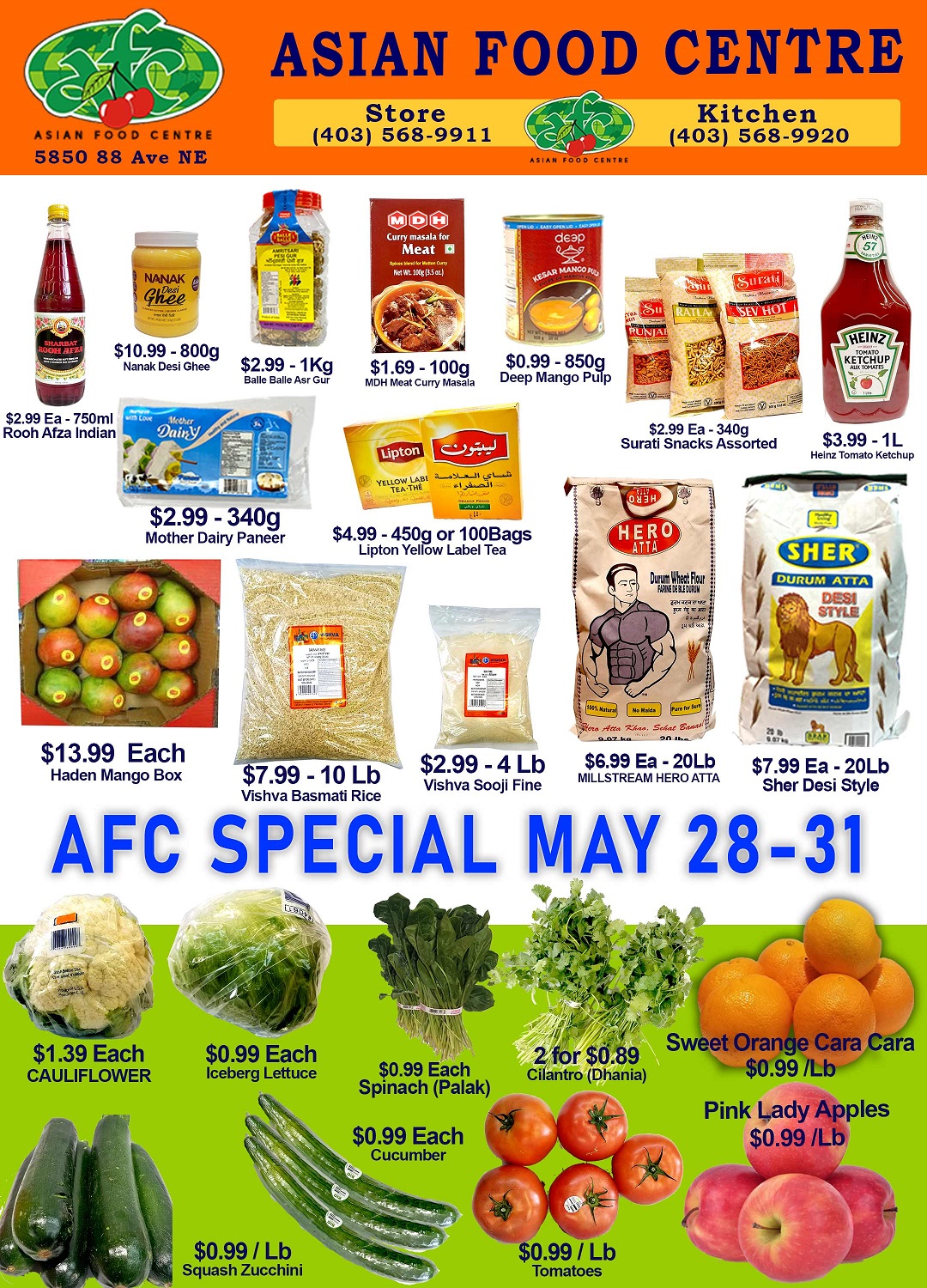 ASIAN FOOD CENTRE CALGARY Deal May 28-31 | Business Deal | d4u.ca