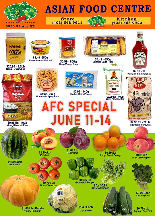 Asian Food Deals June 11-14 | Business Deal | d4u.ca