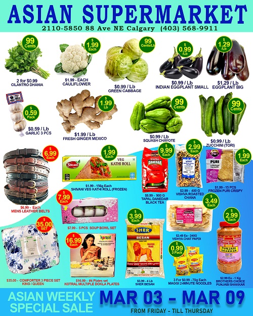 Grocery Deals – Mar 03 – Mar 09 | Business Deal | d4u.ca